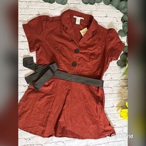 Hot Kiss Retro Top Juniors Large L